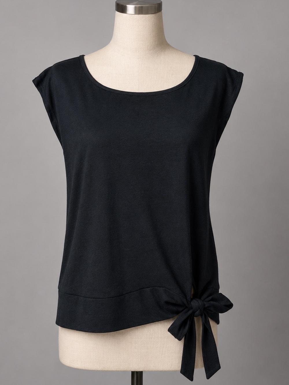 EXPRESS SHEER DROP TIE WAIST SHIRT TOP